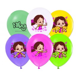 Balon 4+1 niloya baskılı pastel pk:100