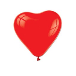 Balon 10 lu  12 inç Kalp Kırmızı