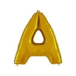 Folyo balon harf a altın 16 ınc(40cm) pk:1