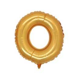 Folyo balon harf o altın 16 ınc(40cm) pk:1