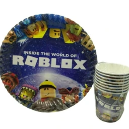 Roblox Tabak Bardak Set 8 Kişilik