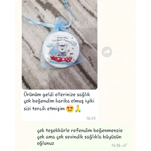 İsim Baskılı Açacaklı Magnet Bebek Hediyesi