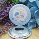 Uyuyan Bebek Konspetli Baskılı Erkek Bebek Metal Magnet Açacak 58 Mm