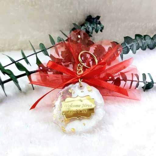 Epoksi Anahtarlık Kına Nikah Hediyelik