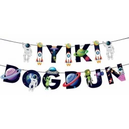 Flama Uzay Şeklinde İyiki Doğdun