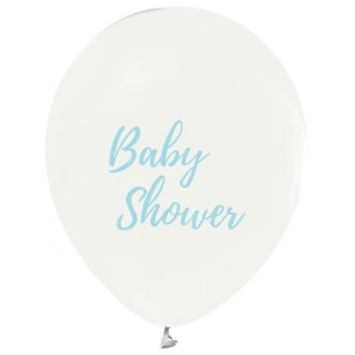 Balon Şeffaf Baby Shower Mavi 100'lü