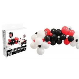 Balon Dekoransyonu 3 Lü Set Beşiktaş Set:70