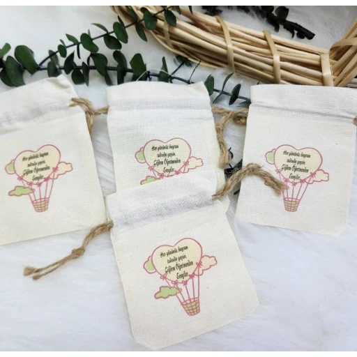 Ramazan Bayramı 9x12 cm Baskılı Lavanta Kesesi Hediyelik