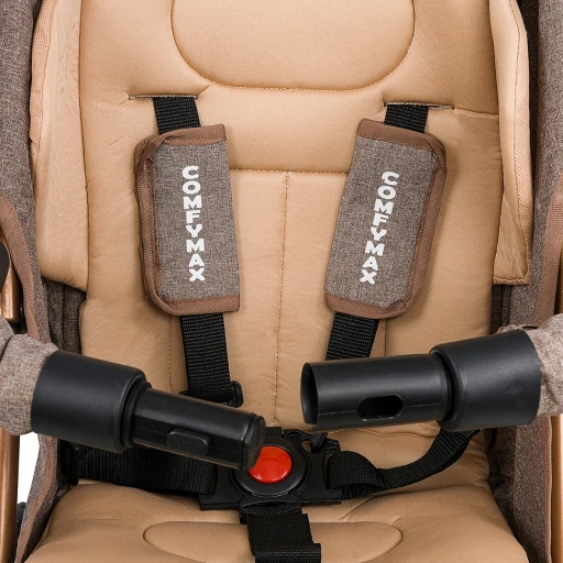 Comfymax Tam Yatar Baston Bebek Arabası – Storm Grey