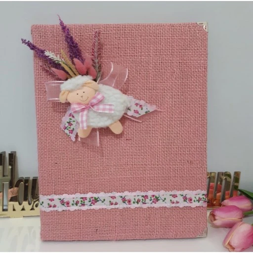 Kuzucuk Süslemeli İsimli Bebek Anı Defteri