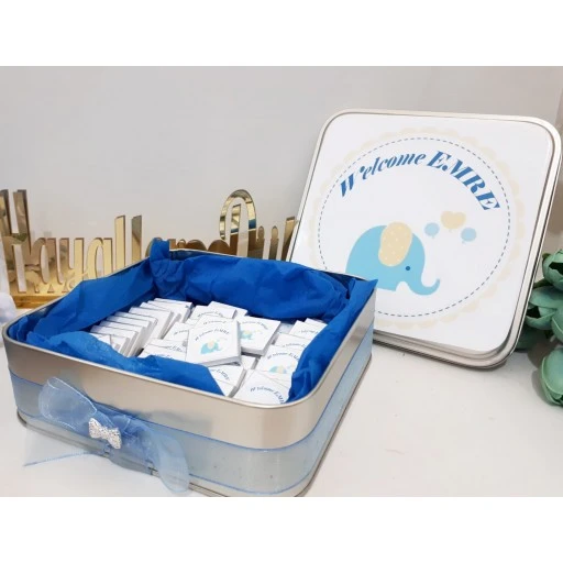 Filli Etiketli Kutu Bebek Çikolatası 50 Li