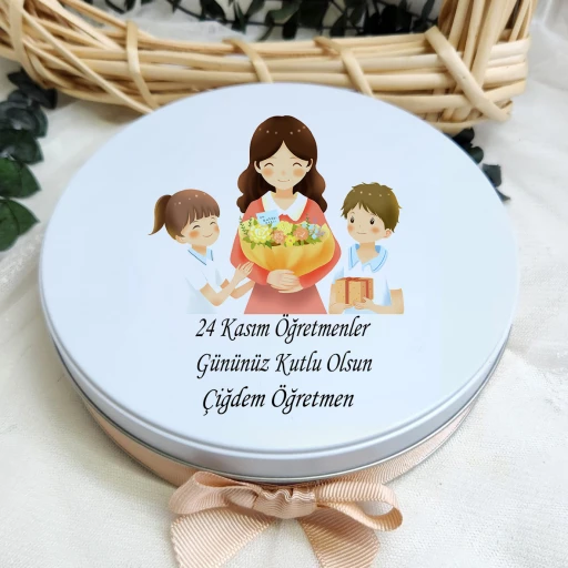 Öğretmenler Günü Hediyesi Kişiye Özel Çikolata 2 50 Adet