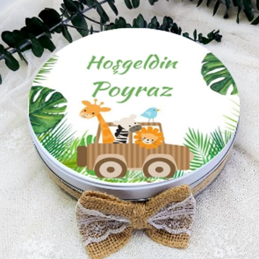 Sevimli Hayvanlar Erkek Bebek Çikolatası