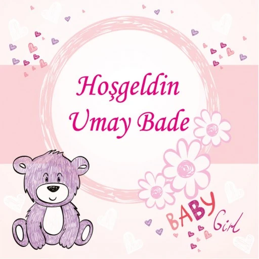 Ayıcıklı Bebek Sticker eb52
