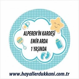 Bebek Gereçli Etiket eb35