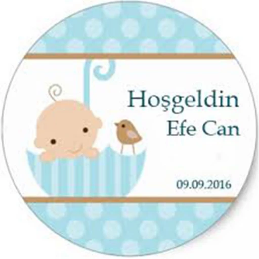 Bebek Şekeri Etiketi Eb66