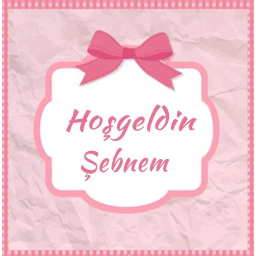 Bebek Şekeri Etiketi Kız Bebek Eb194