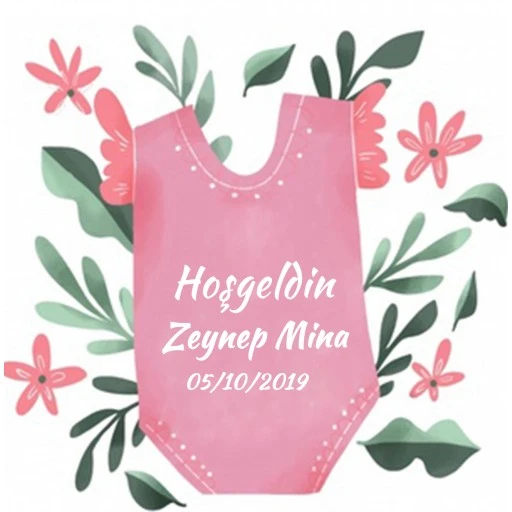 Bebek Şekeri Etiketi Kundaklı Eb199