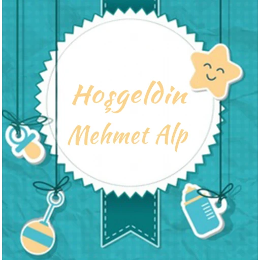 Bebek Şekeri Etiketi Oyuncaklı Eb191