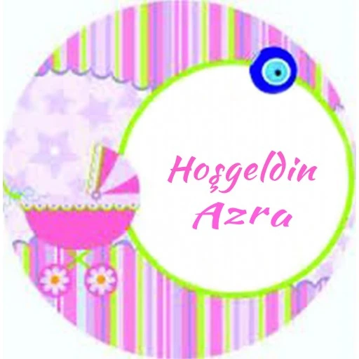 Bebek Şekeri Etiketi Puantiyeli Eb157