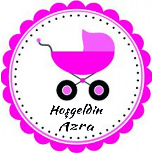 Bebek Şekeri Etiketi Puantiyeli Eb158