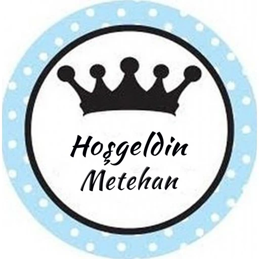 Bebek Şekeri Etiketi Puantiyeli Eb164