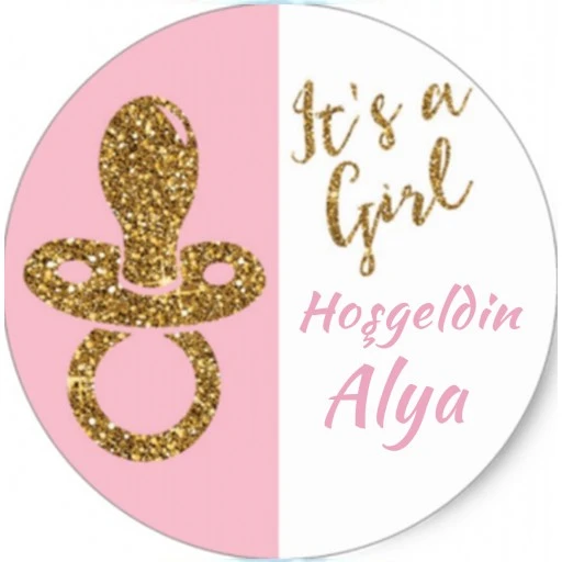 Bebek Şekeri Etiketi Puantiyeli Eb167