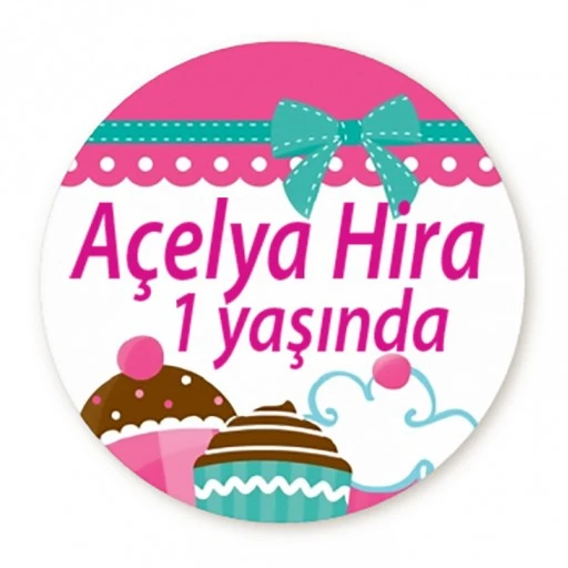 Doğumgünü Etiketi Eb42