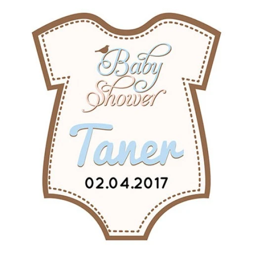 Elbise Bebek Sticker Eb50