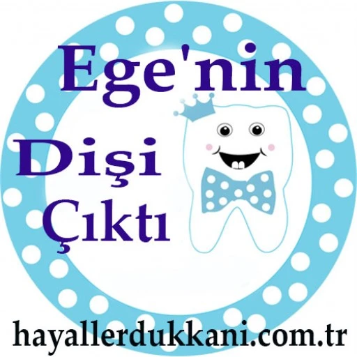 Erkek Bebek Diş Buğdayı Sticker Eb48