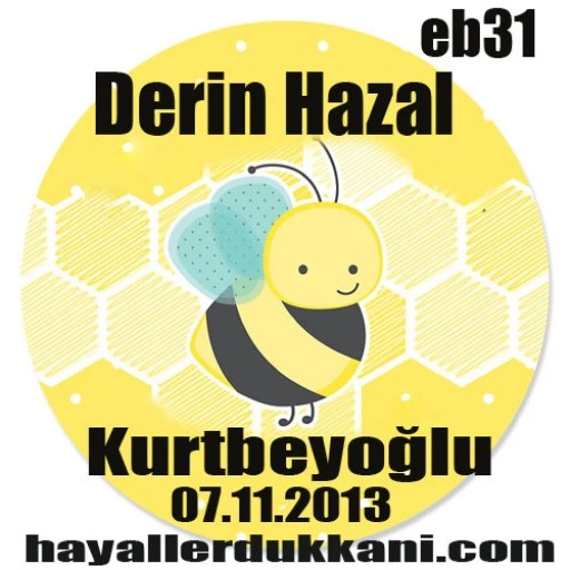 Erkek Bebek Şekeri Etiketi Eb31