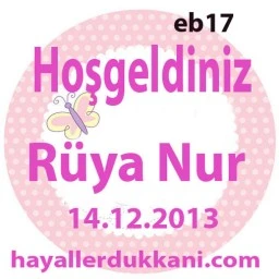 Kız Bebek Şekeri Etiketi eb17