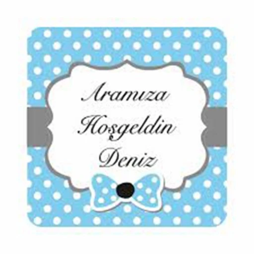 Papyonlu Etiket Eb67