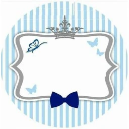 Papyonlu Yuvalarlak Etiket eb76