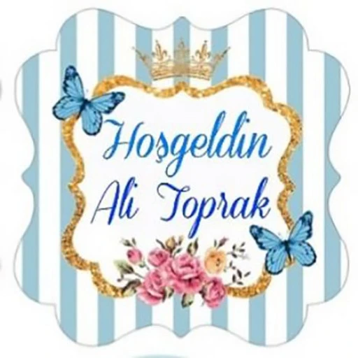 Taçlı Bebek Sticker Eb57