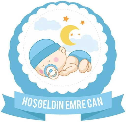 Uyuyan Bebek Sticker Eb55