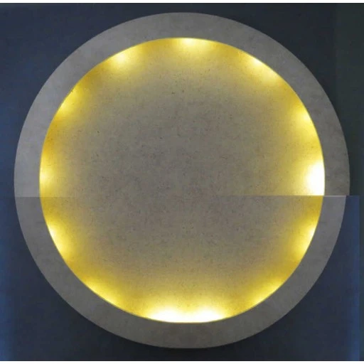 KAPI SÜSÜ BUBBLE LED IŞIK BOŞLUKLU ÇEMBER PK1