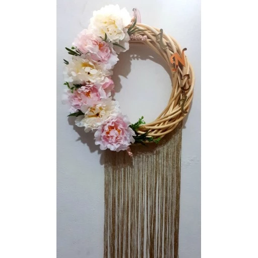 Püsküllü Çelen Bebek Kapı Süsü