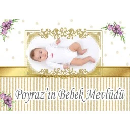 Bebek Mevlüt Yasin Seti Uyumlu Afiş Hdts145