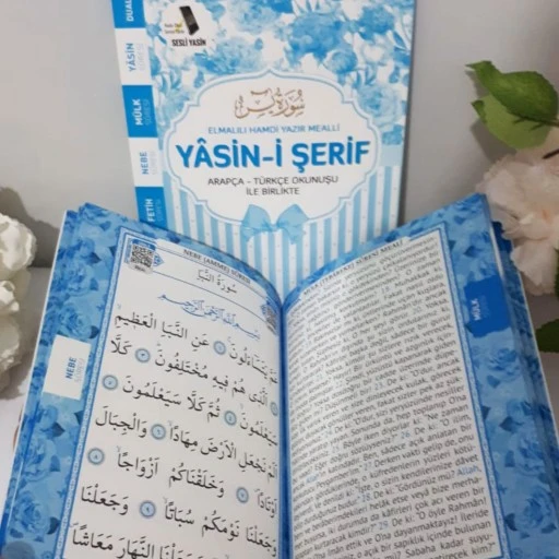Kese İçinde Yasin Bebek Mevlüt Hediyeliği Devam Kampanya 80 Sayfa