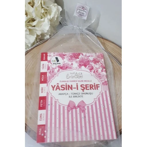 Kese İçinde Yasin Bebek Mevlüt Hediyeliği Devam Kampanya 80 Sayfa