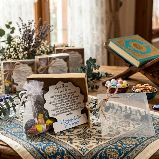 Kutulu Ayetel Kürsi Baskılı Ahşap Bebek Magnet