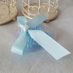 Tesbihli Kalp Bebek Mavi Mevlüt Şekeri