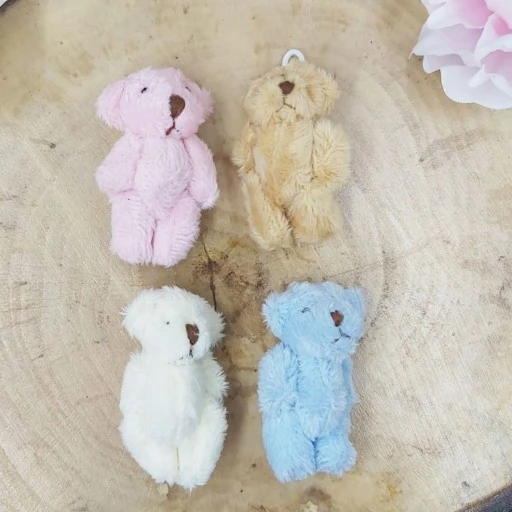 6 cm Ayıcık Süsleme Ve Hediyelik Malzeme
