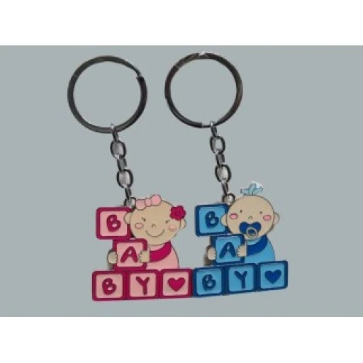Anahtarlık Bebek Baby Yazılı Pembe Pk1