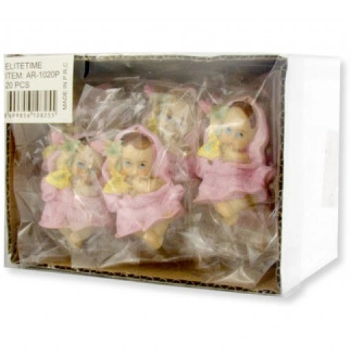 Bebek Bornozlu Magnet Pembe Pk1