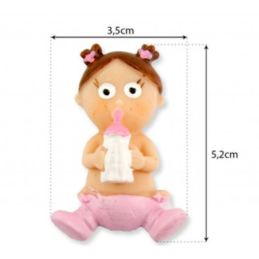 Bebek Çilli Ve Biberonlu Pembe Pk1