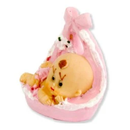 Bebek Fiyonklu Büyük Pembe Pk1