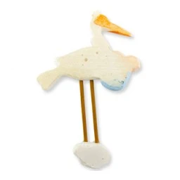 Bebek İkiz Leylekli Uzun Mavi (2p-2m) Pk1