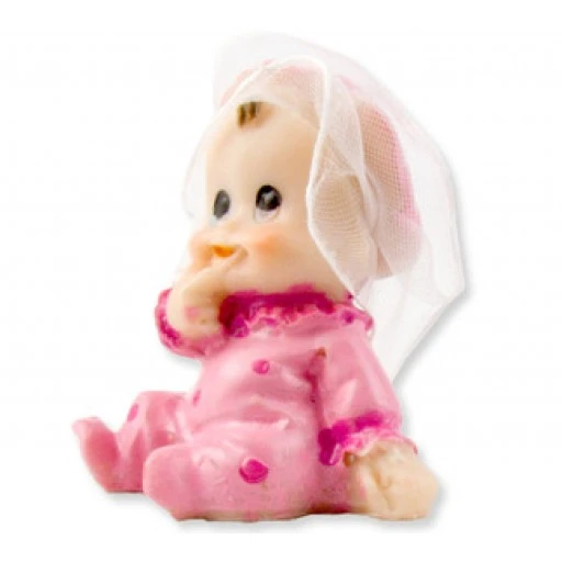 Bebek Kafası Tüllü Pembe Pk1